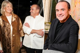 Chef Jean-Georges Vongerichten and Martha Stewart