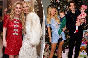 Kathy Hilton, Rachel Zoe, Paris Hilton, Carter Reum.