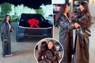 Kim Kardashian gifts Tracy Romulus a Tesla Cybertruck