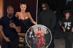 Kanye West reunites with his kids in Japan as Kim Kardashian and family deal with LA wildfires