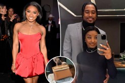 Simone Biles treats herself to $30K Hermès Birkin bag — and brings husband Jonathan Owens for ‘emotional support’