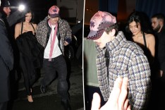 Kylie Jenner and Timothée Chalamet hold hands during romantic date night in Paris