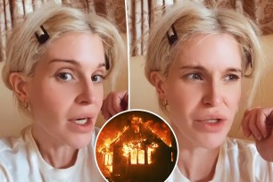 Kelly Osbourne calls out celebs seeking photo ops during LA wildfires