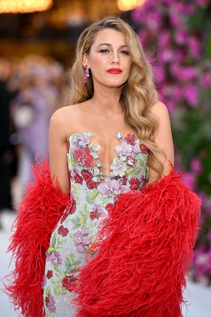 Blake Lively attends the UK Gala Screening of "It Ends With Us" at the Odeon Luxe Leicester Square on August 08, 2024 in London, England. 