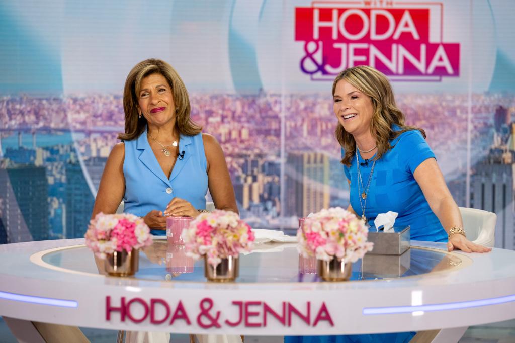  Hoda Kotb and Jenna Bush Hager