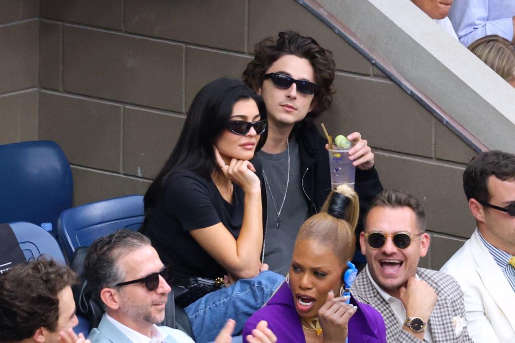 Kylie Jenner and Timothee Chalamet 