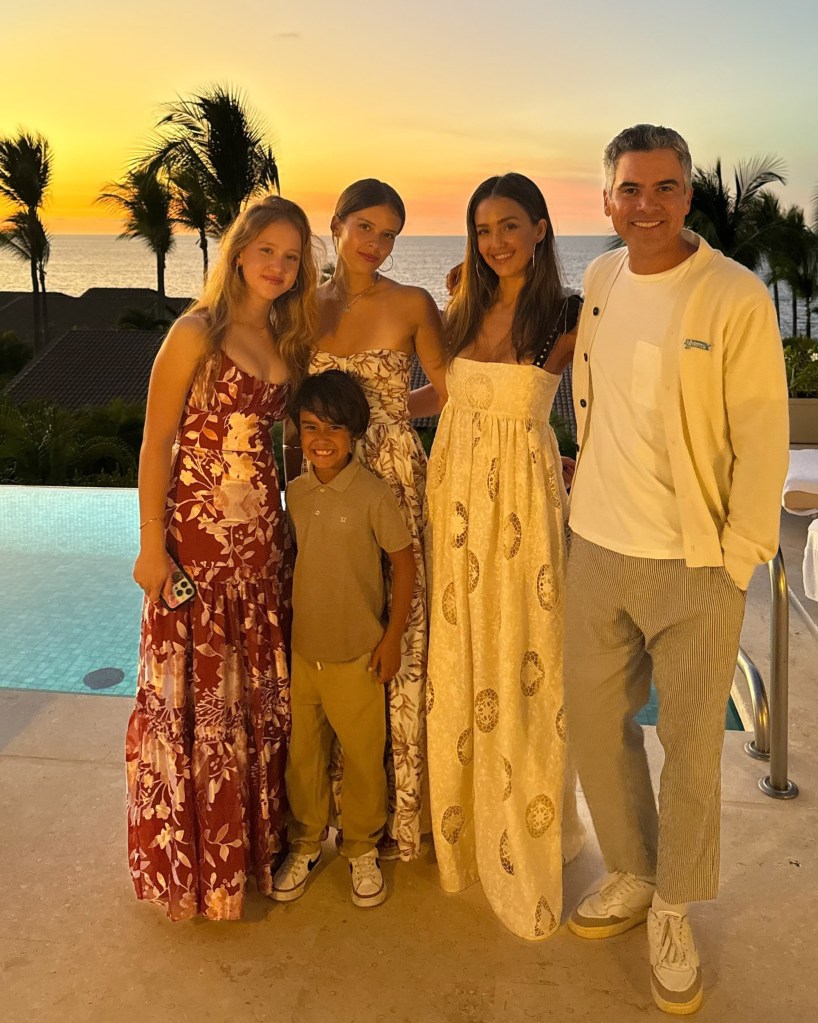 cash warren, jessica alba and kids