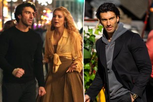 Justin Baldoni and Blake Lively