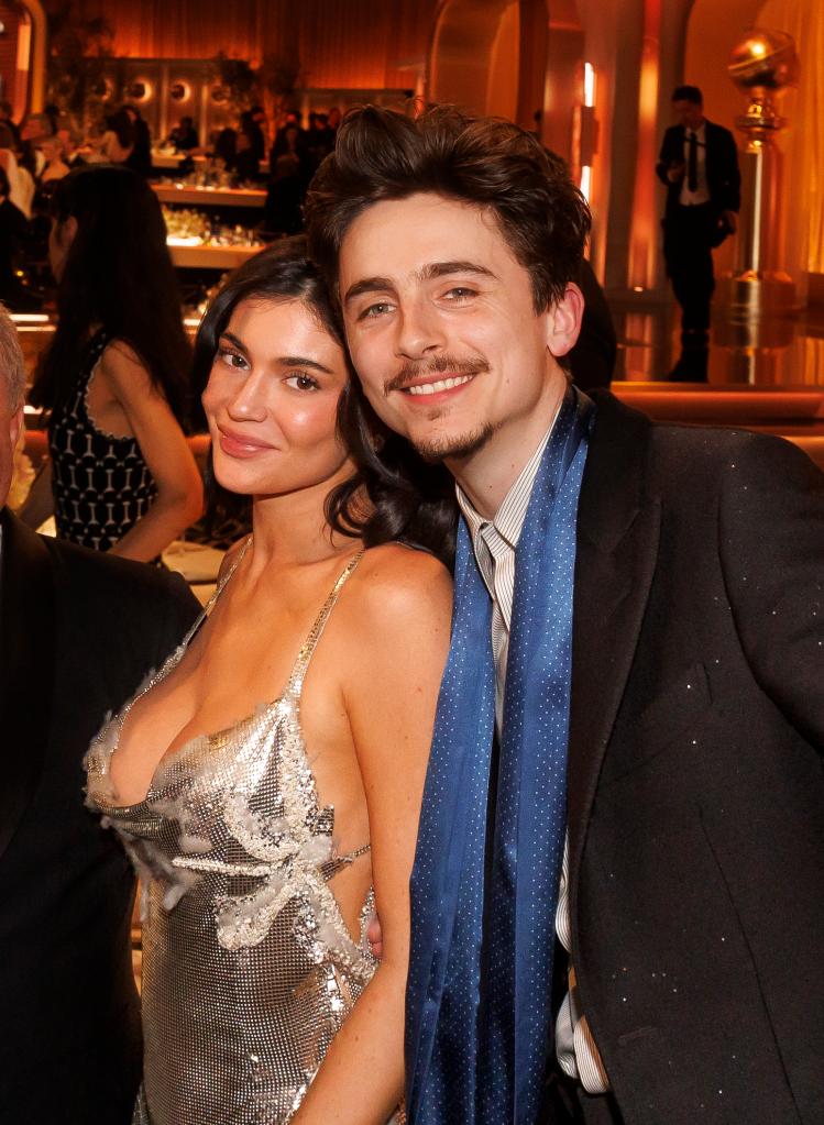 Kylie Jenner and Timothee Chalamet 