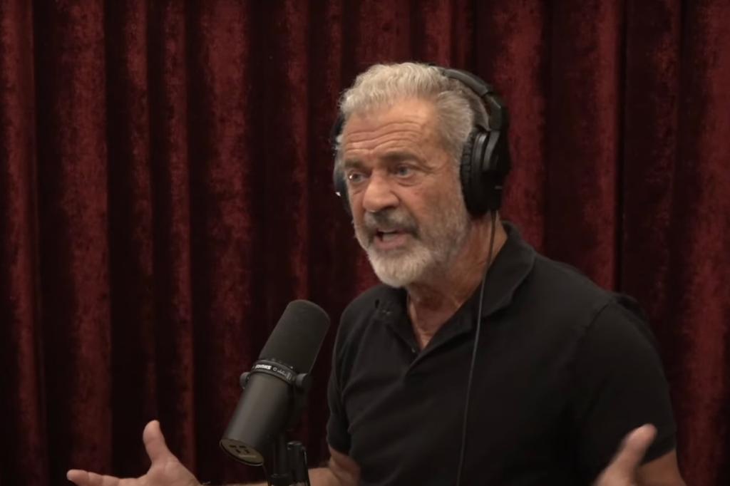 Mel Gibson on the Joe Rogan podcast. 