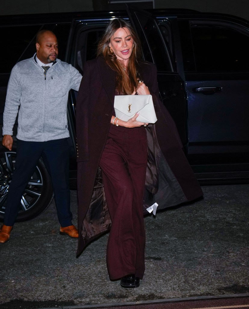 Sofia Vergara steps out in NYC after being spotted with Lewis Hamilton. 