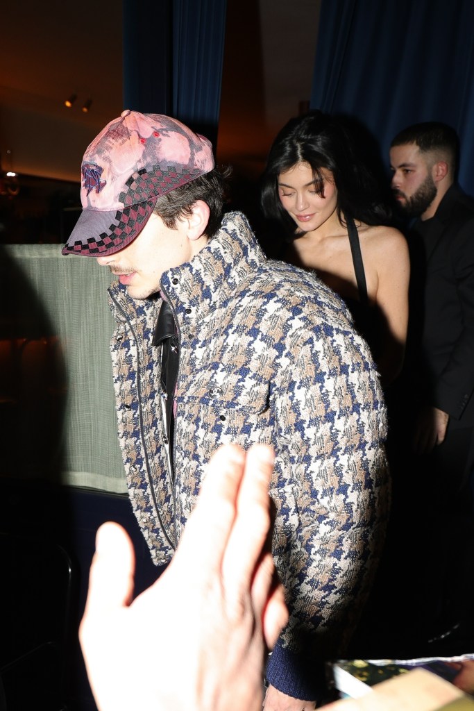 Kylie Jenner and Timothee Chalamet in Paris