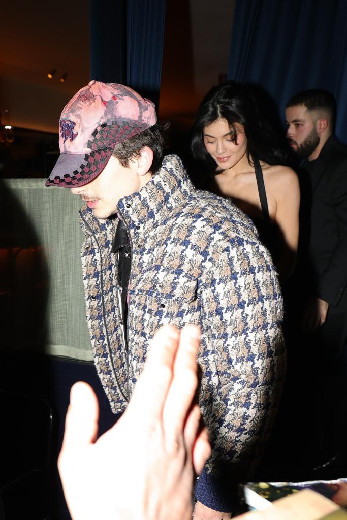 Kylie Jenner and Timothee Chalamet in Paris