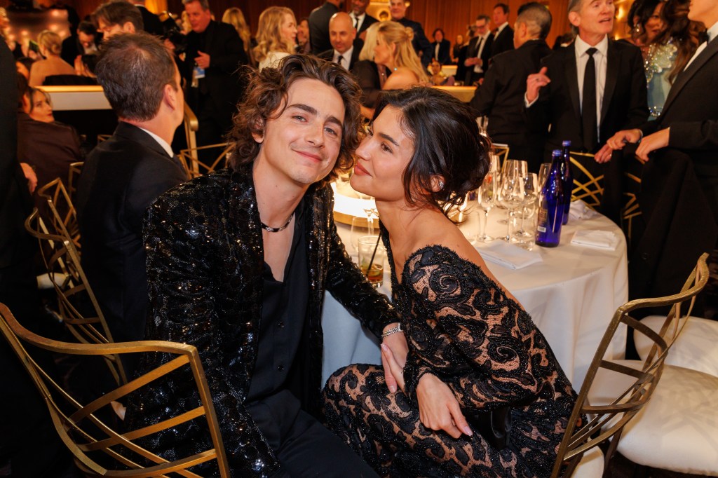 Kylie Jenner and Timothee Chalamet 