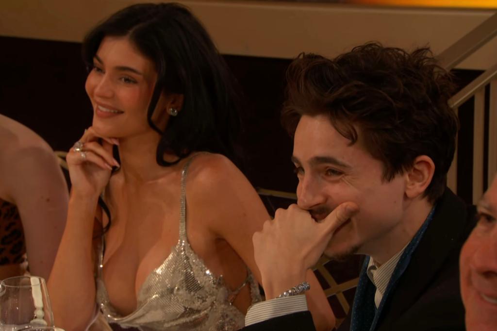 Kylie Jenner and Timothee Chalamet 