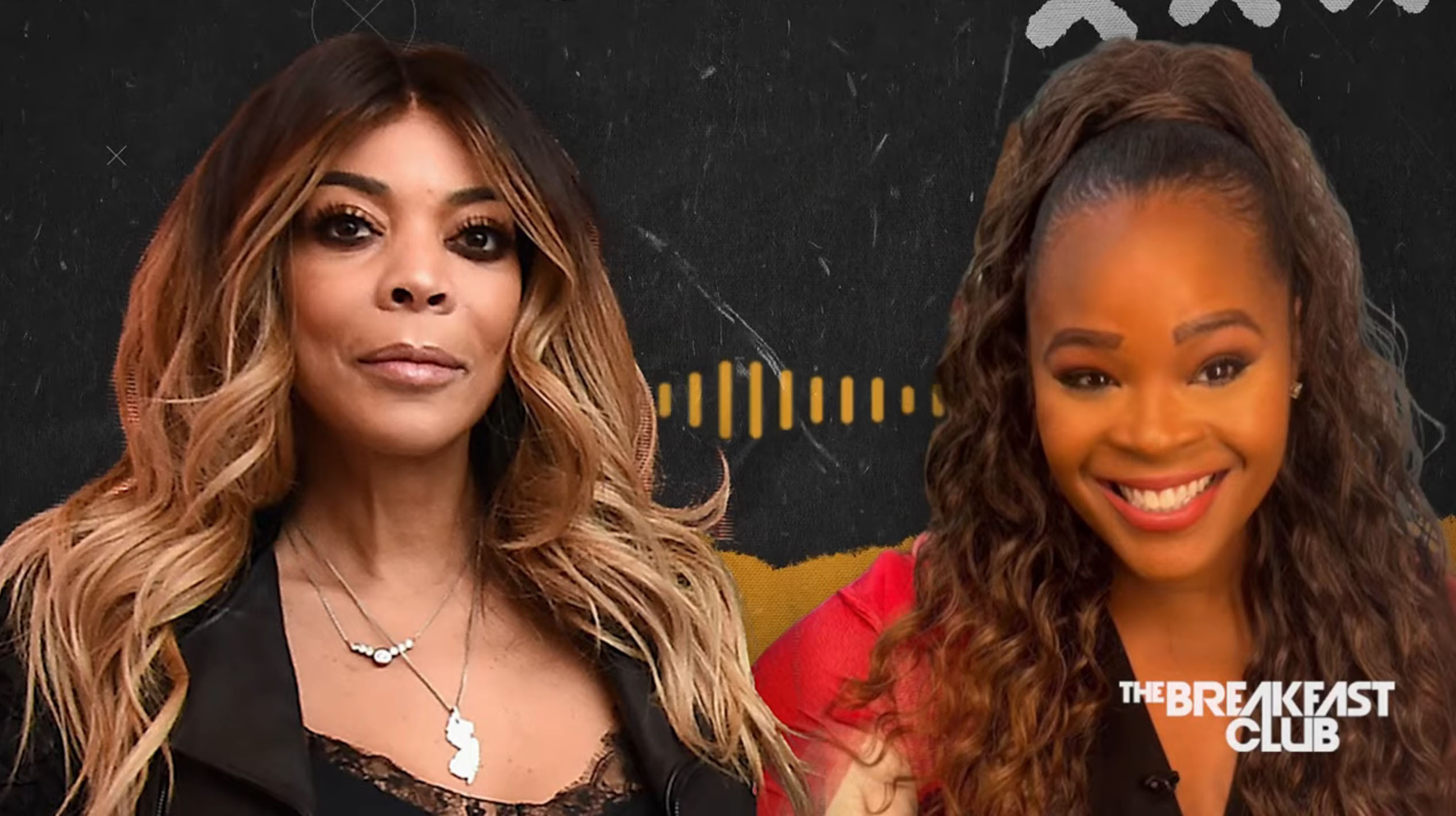 Wendy Williams and her niece Alex Finnie on "The Breakfast Club."